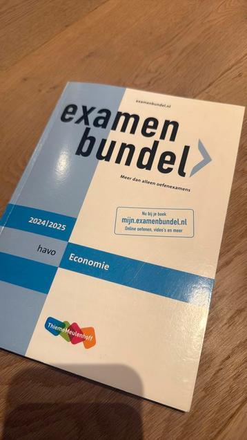 Examenbundel 2024/2025 Economie beschikbaar voor biedingen