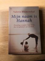 Valerie Blumenthal - Mijn naam is Hannah, Ophalen of Verzenden, Zo goed als nieuw, Nederland