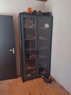 Vitrinekast Steigerhout, Huis en Inrichting, Kasten | Vitrinekasten, Ophalen, Gebruikt, 100 tot 150 cm, 200 cm of meer