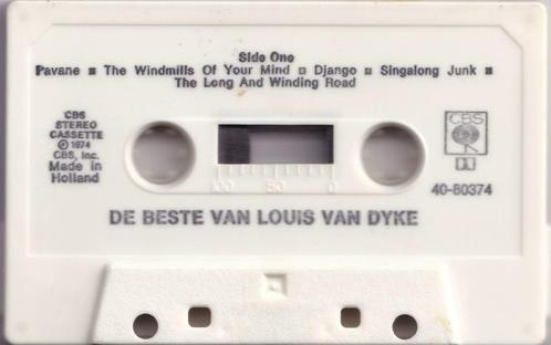 Cassettebandje Louis van Dijk – De Beste Van, Cd's en Dvd's, Cassettebandjes, Gebruikt, Origineel, Nederlandstalig, 1 bandje, Ophalen of Verzenden