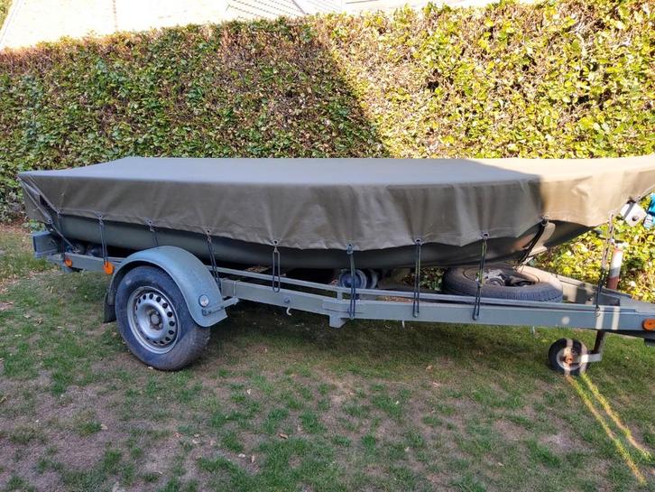 Alluminium boot linder 3,55, Watersport en Boten, Hengelsport | Karpervissen, Zo goed als nieuw, Overige typen, Ophalen of Verzenden