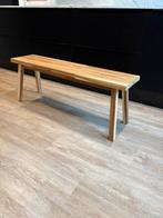 Bankje acacia hout - ZGAN!, Ophalen, Bruin, Zo goed als nieuw, Eén