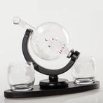 Whiskey karaf wereldbol - Drank karaf - Drank dispencer, Overige materialen, Cave & Garden, Verzenden, Nieuw