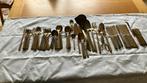 Compleet bronzen bestek. Vanuit Thailand geïmporteerd, Huis en Inrichting, Keuken | Bestek, Ophalen, Zo goed als nieuw
