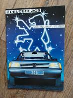 Peugeot 205 brochure 1984, Boeken, Ophalen of Verzenden, Zo goed als nieuw, Peugeot, Peugeot