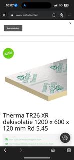 Kingspan therma TR26 1200 x 600 x 120 mm, Doe-het-zelf en Verbouw, Dakisolatie, Ophalen of Verzenden, Zo goed als nieuw, Hardschuim (Pir)