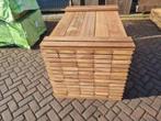 16.38 m2 hardhouten damwand 45 mm dik - nr: KM4, Ophalen, Planken, Nieuw, Hardhout