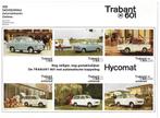 Trabant 601 Hycomat sheet A4 (TR03), Overige merken, Ophalen of Verzenden, Zo goed als nieuw
