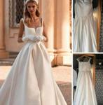 Trouwjurk, Kleding | Dames, Trouwkleding en Trouwaccessoires, Ophalen of Verzenden, Zo goed als nieuw, Wit, Trouwjurk