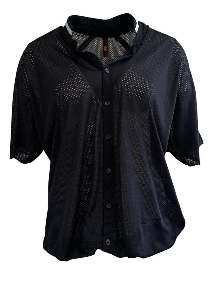 High Use shirt M, Kleding | Dames, Tops, Zo goed als nieuw, Zwart, Korte mouw, Ophalen of Verzenden