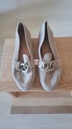 Nelson Freeflex suède instappers met ketting maat 39, Ophalen of Verzenden, Nelson, Gedragen, Instappers