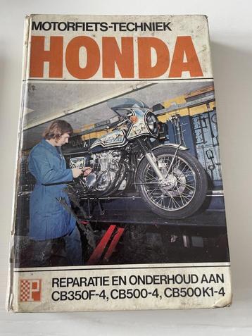 werkplaatshandboek HONDA CB350F & CB500F; 12,50 euro;  beschikbaar voor biedingen