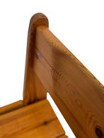 Vintage massief grenen stoel Ate van Apeldoorn, Huis en Inrichting, Gebruikt, Bruin, Vintage, Eén