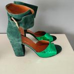 Paul Warmer, via Roma Groene Suède Hakken Mt 40, Ophalen, Nieuw, Schoenen met hoge hakken, Paul Warmer