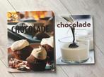 2 kookboeken chocolade eindeloos genieten & das pas koken, Ophalen, Zo goed als nieuw