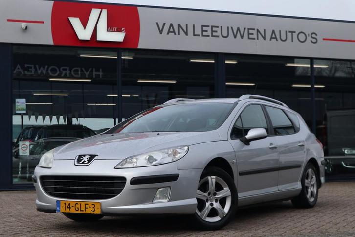 Peugeot 407 SW 1.8 SR Pack Business APK 17-10-2026 | Cruise, Auto's, Peugeot, Bedrijf, Te koop, ABS, Airbags, Airconditioning