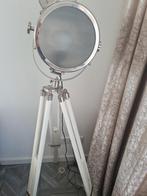Vloerlampen driepoot retro stijl, Ophalen, Gebruikt, Glas, 150 tot 200 cm