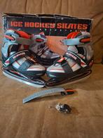 Nijdam IJshockeyschaatsen - Verstelbaar maat 30 31 32 33, Ophalen of Verzenden, Gebruikt, IJshockeyschaatsen, Nijdam