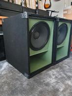 Subwoofers 15" 250w zelfbouw baskisten opknapper, Audio, Tv en Foto, Luidsprekers, Gebruikt, Subwoofer, 120 watt of meer, Ophalen