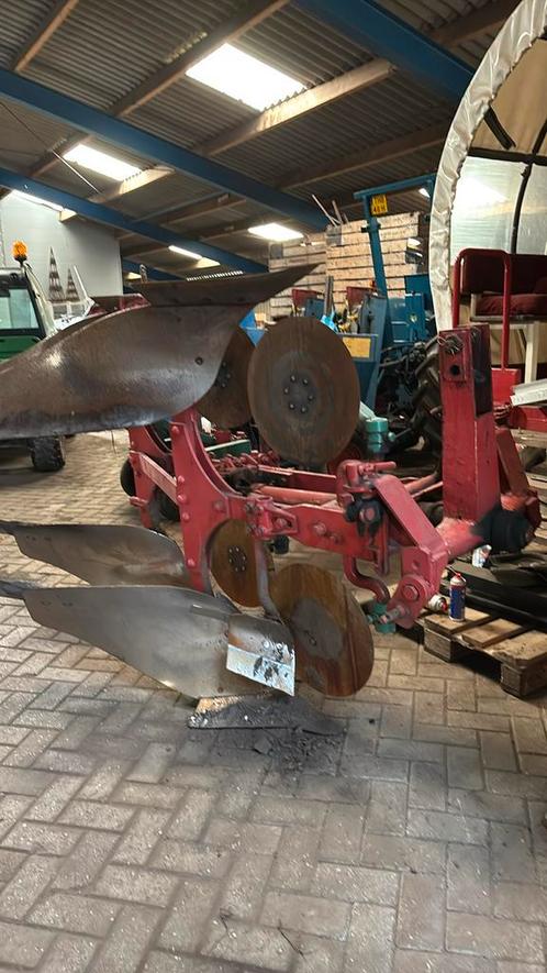 Niemeyer ploeg 2 schaar wentel, Zakelijke goederen, Agrarisch | Werktuigen, Grondbewerking, Ophalen