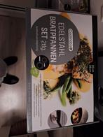 Pannenset: 1n8werk kookpan + 2 Coolinato koekenpannen, Huis en Inrichting, Keuken | Potten en Pannen, Overige materialen, Nieuw
