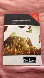Evenementenorganisatie theorieboek, Ophalen of Verzenden, Zo goed als nieuw, Overige niveaus, Overige vakken