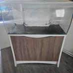 Aquarium Fluval 123 liter. Scheur in het glas, Ophalen, Zo goed als nieuw, Leeg aquarium