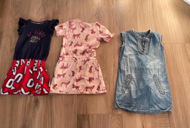 11 merkkleding meisjes (oa Tommy) 5-7j, Kinderen en Baby's, Kinderkleding | Kinder-kledingpakketten, Zo goed als nieuw, Maat 116