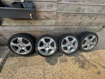 Winterbanden met Velgen 205/55 R16 Hankook - Gebruikt beschikbaar voor biedingen