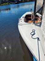 Centaur zeilboot met kiel, blauw. Met dektent en dekkleed, Watersport en Boten, Zeilen en Zeiltoebehoren, Ophalen, Gebruikt, Overige typen
