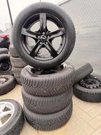 Winterbanden winterset Volkswagen Golf LMV Glans zwart Seat, Auto-onderdelen, Banden en Velgen, Ophalen, Gebruikt, 16 inch, Banden en Velgen