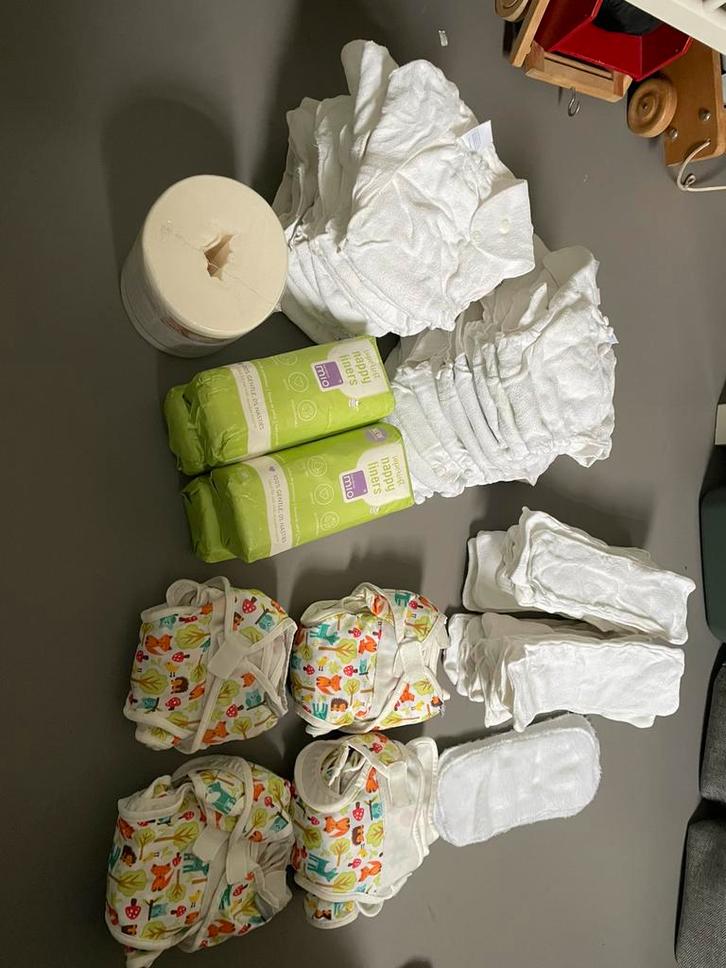 Wasbare luiers ImseVimse katoen, Kinderen en Baby's, Babykleding | Overige, Zo goed als nieuw, Jongetje of Meisje, Ophalen of Verzenden