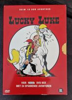Lucky Luke 4 dvd box, Alle leeftijden, Ophalen of Verzenden, Zo goed als nieuw