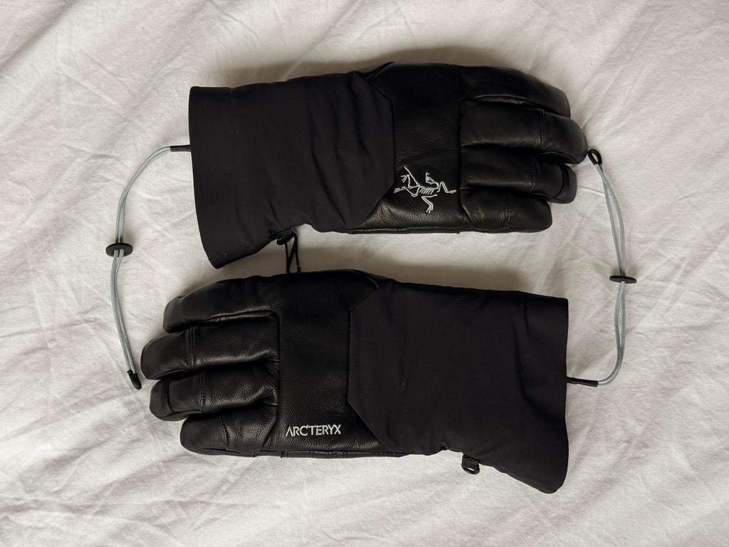 Nieuw: Arcteryx Sabre leer Handschoenen zwart Large, Ophalen of Verzenden, Nieuw, Maat 52/54 (L), Handschoenen