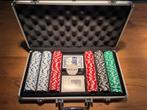Complete Pokerset in Koffer (excl. dobbelstenen), Hobby en Vrije tijd, Gezelschapsspellen | Kaartspellen, Drie of vier spelers