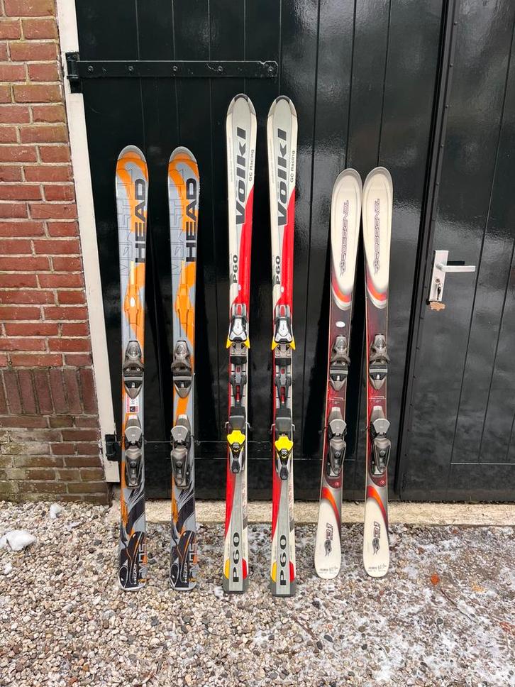 Ski’s HEAD 156cm, Sport en Fitness, Skiën en Langlaufen, Gebruikt, Ski's, Skiën, Head, Carve, 140 tot 160 cm, Ophalen