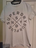 Shirt Superdry maat S, Kleding | Heren, T-shirts, Wit, Ophalen of Verzenden, Gedragen, Maat 46 (S) of kleiner