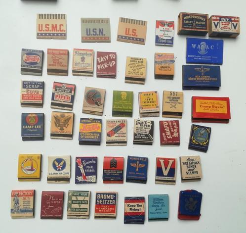 WW2 Verzameling Lucifer Doosjes WO2 USA Tweede Wereldoorlog, Verzamelen, Militaria | Tweede Wereldoorlog, Amerika, Ophalen of Verzenden