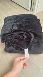 Zwarte Fleece Deken - Primark Home 1,5 x 2 meter, Huis en Inrichting, Ophalen of Verzenden, Zo goed als nieuw