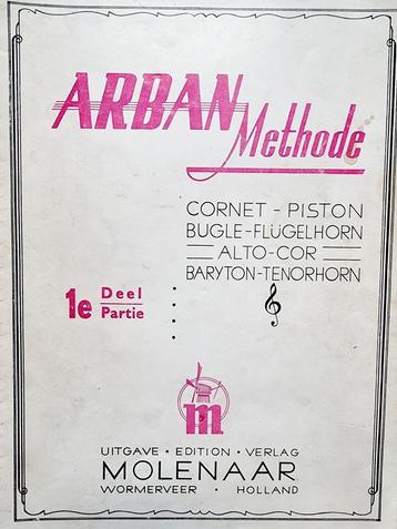 Arban, Methode Cornet,  Piston, Bugle, Flugelhorn, Alt, Cor. beschikbaar voor biedingen