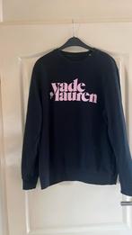 Dames Sweater  Yade Lauren xl zwart met roze letters, Zwart, Maat 46/48 (XL) of groter, Ophalen of Verzenden, Zo goed als nieuw