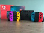 Nintendo Switch, Spelcomputers en Games, Spelcomputers | Nintendo Switch, Ophalen of Verzenden, Gebruikt, Met 2 controllers, Switch 2019 Upgrade
