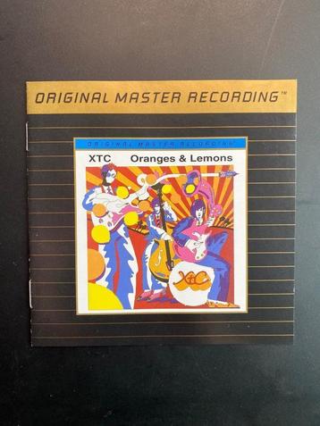 MFSL Gold CD van XTC - Oranges & Lemons (USA 1989) beschikbaar voor biedingen