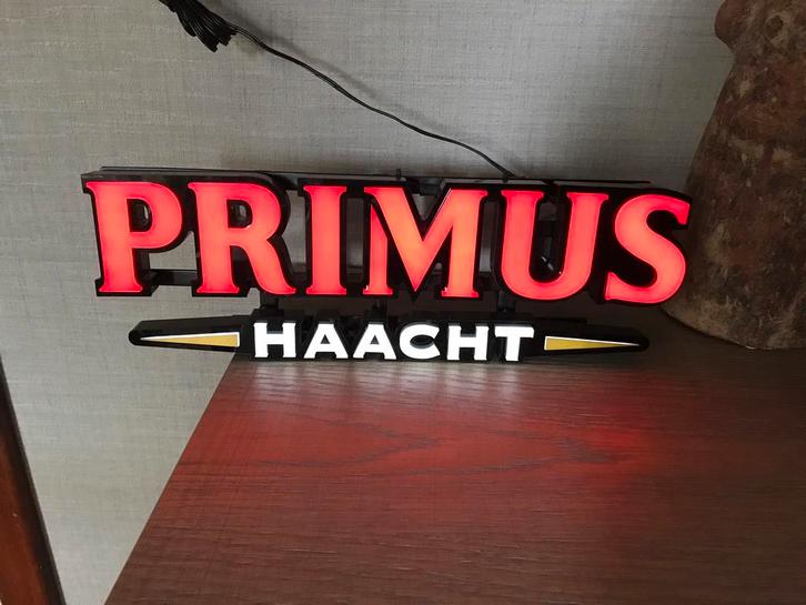 Primus Haacht LED lichtreclame nieuw, Verzamelen, Merken en Reclamevoorwerpen, Nieuw, Lichtbak of (neon) lamp, Ophalen of Verzenden