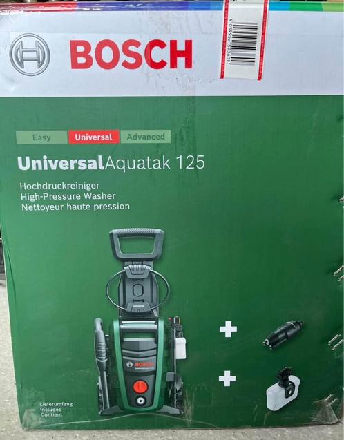 Bosch hogedruk reiniger aquatak 125, Tuin en Terras, Hogedrukreinigers, Nieuw, Elektrisch, Ophalen
