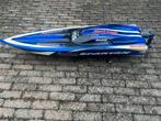 Traxxas spartan 6S VXL blauw met diverse upgrades, Ophalen, Gebruikt