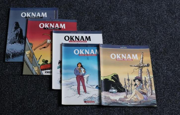 Oknam, 5 stuks stripboeken, Boeken, Stripboeken, Gelezen, Complete serie of reeks, Ophalen of Verzenden