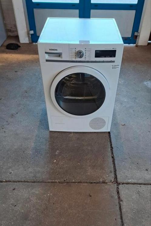 Siemens IQ700 warmtepompdroger met garantie, Witgoed en Apparatuur, Wasdrogers, Zo goed als nieuw, Condens, Voorlader, 6 tot 8 kg