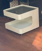 Space Age OPAL bijzettafel op wieltjes jaren 70, Huis en Inrichting, Ophalen, Minder dan 45 cm, Minder dan 55 cm, Gebruikt