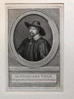 Nicolaes Tulp dokter, burgemeester van Amsterdam ca. 1750, Antiek en Kunst, Ophalen of Verzenden